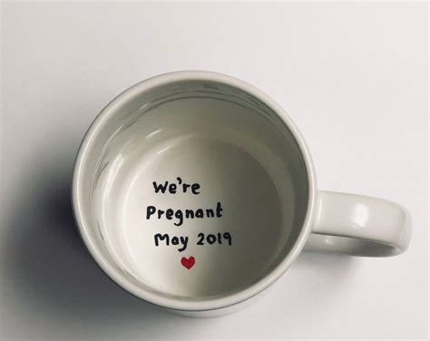 mug pregnancy announcement